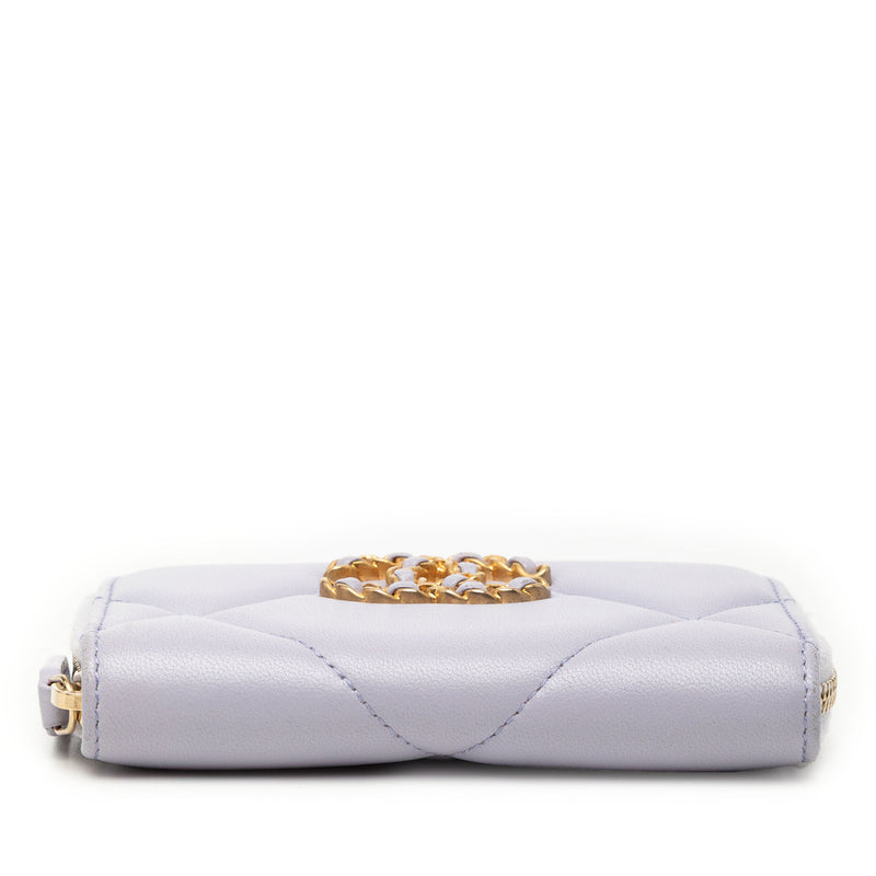 Quilted Lambskin 19 Zip Around Coin Purse - Image 3
