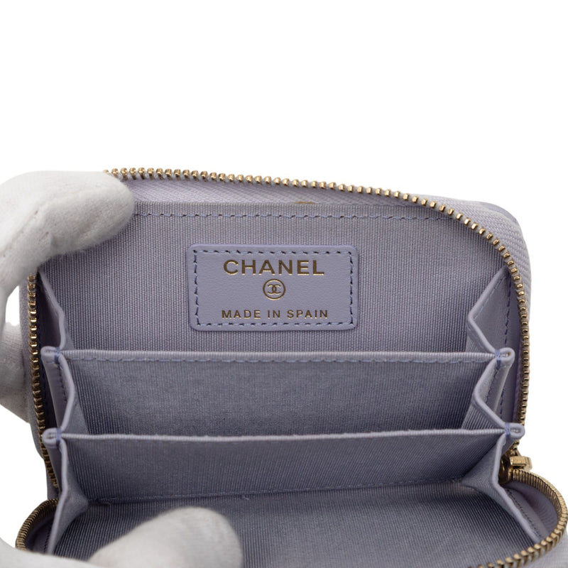 Quilted Lambskin 19 Zip Around Coin Purse - Image 5