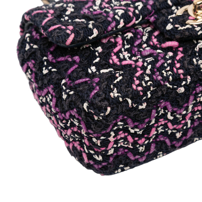 Mini Rectangular Classic Multicolor Cotton Stitched Single Flap - Image 10