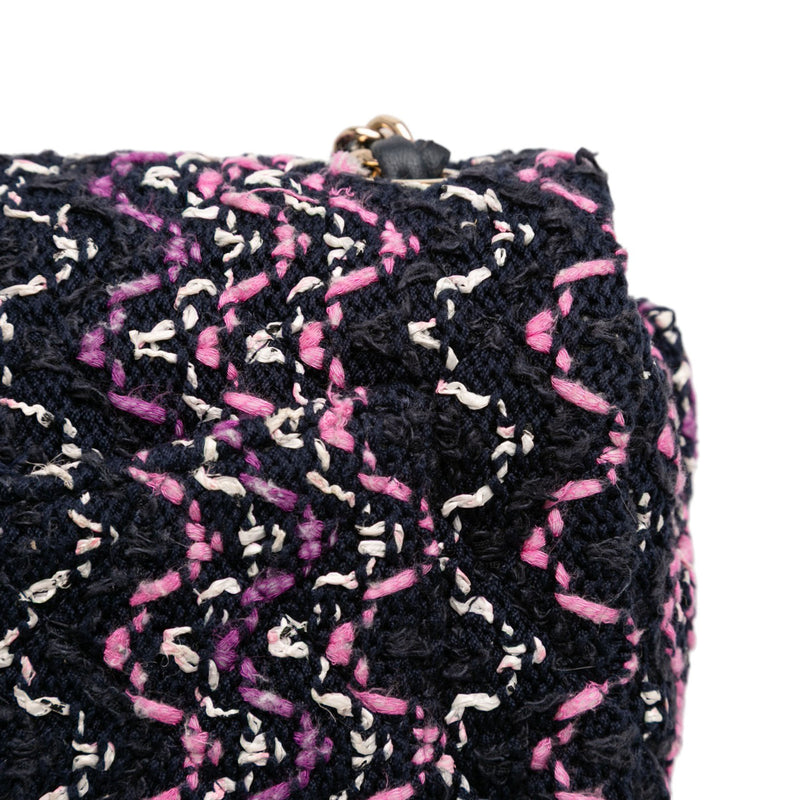 Mini Rectangular Classic Multicolor Cotton Stitched Single Flap - Image 8