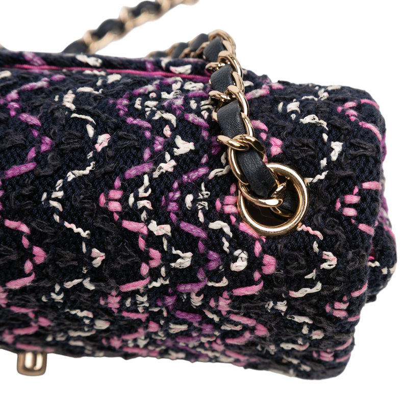 Mini Rectangular Classic Multicolor Cotton Stitched Single Flap - Image 9