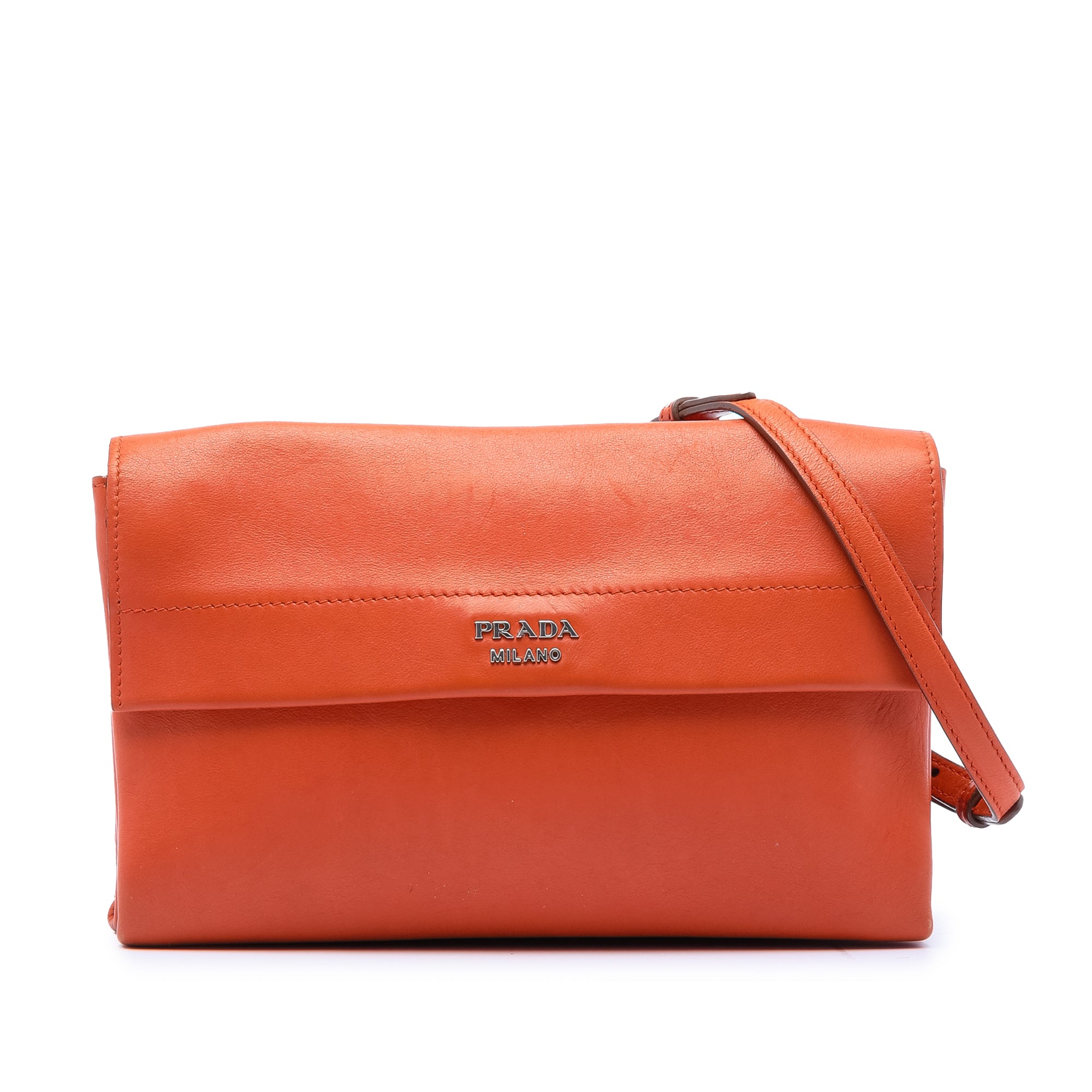 Soft Calf Double Turnlock Crossbody - Image 1