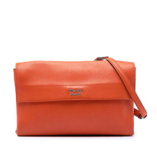 Soft Calf Double Turnlock Crossbody - Image 1