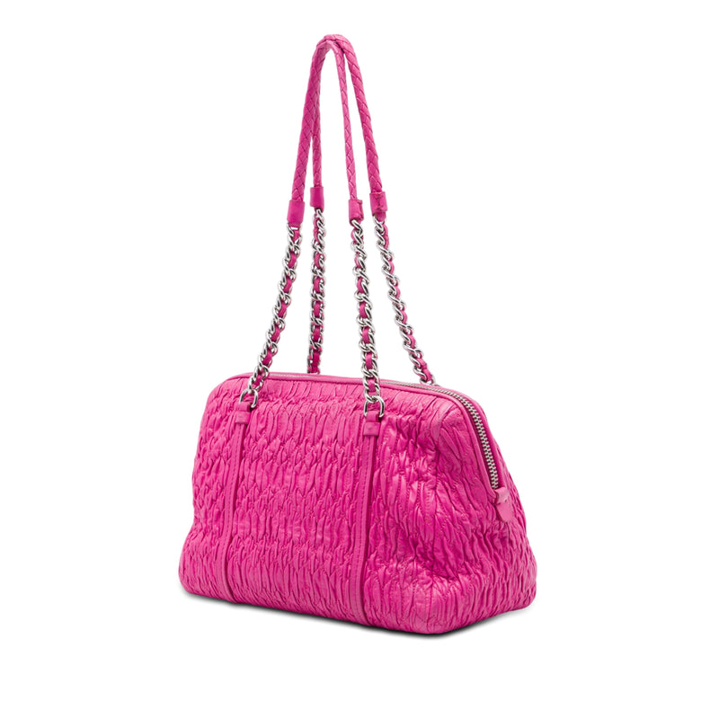Matelasse Lambskin Shoulder Bag - Image 2