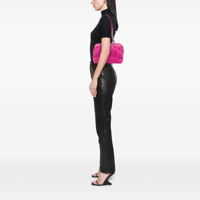 Matelasse Lambskin Shoulder Bag - Image 6