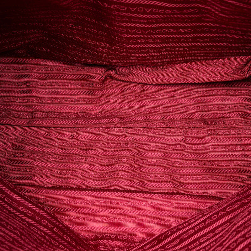 Vitello Daino Embossed Canapa Logo Open Convertible Tote - Image 4