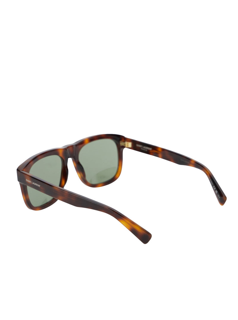 Saint Laurent 713741 Tortoiseshell Acetate Sunglasses — Brown