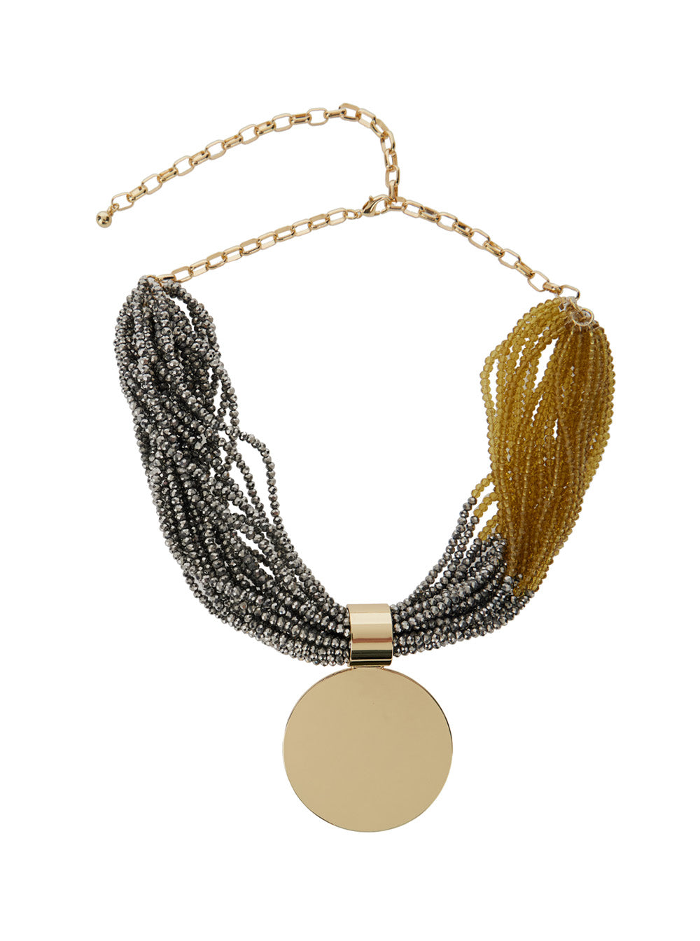 Antonelli Damian Necklace — Gold Glass Necklaces