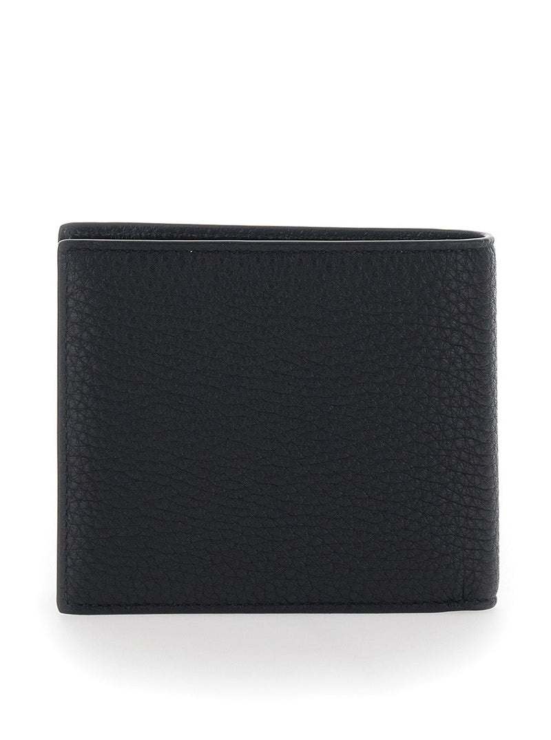 Balenciaga Bifold Calfskin Wallet — Black