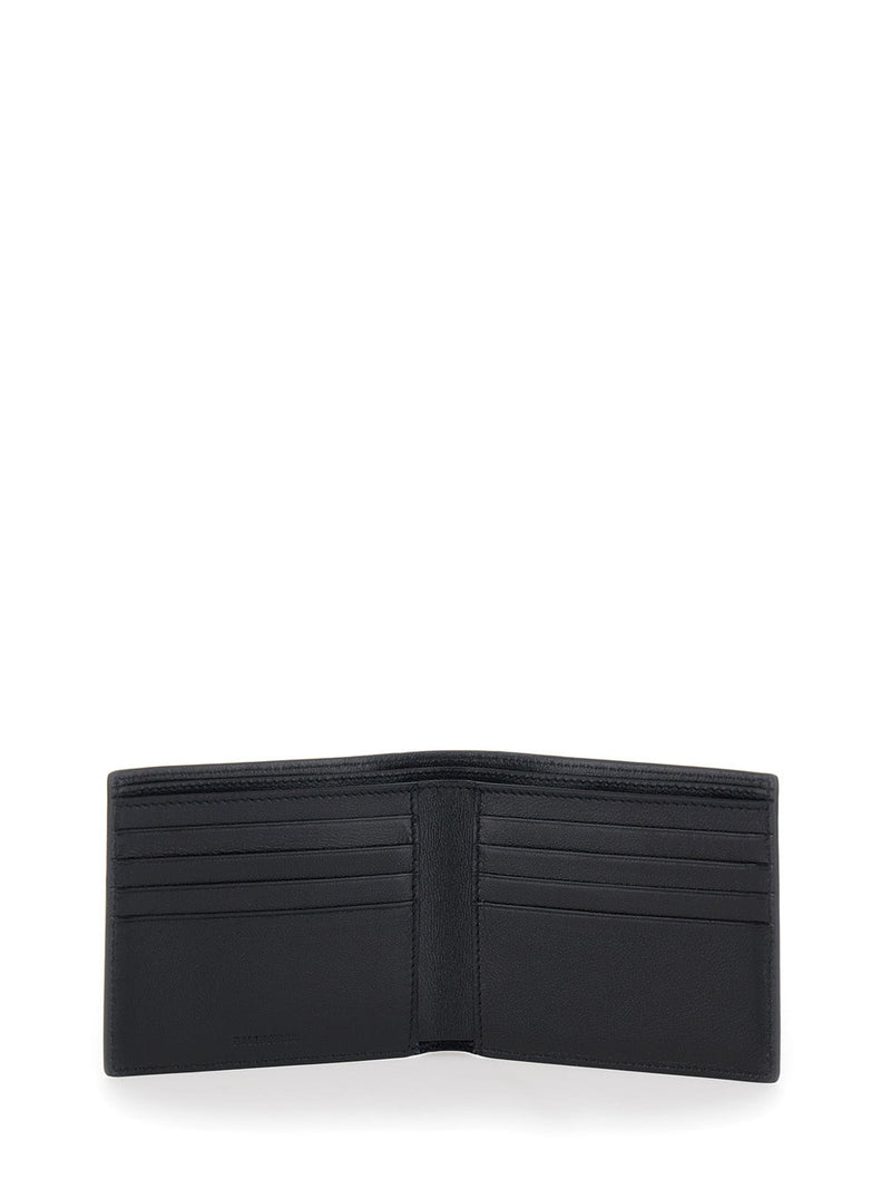 Balenciaga Bifold Calfskin Wallet — Black