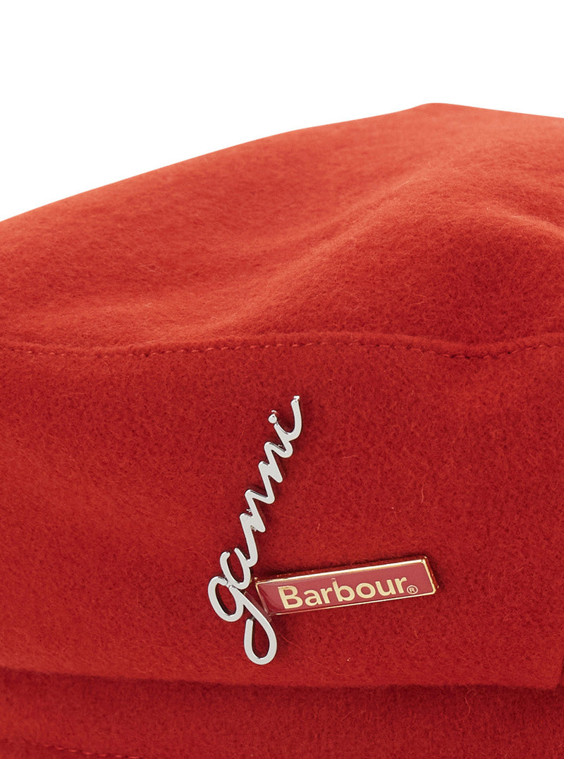 Barbour Lha0613 Wool Beanie — Red Beanies
