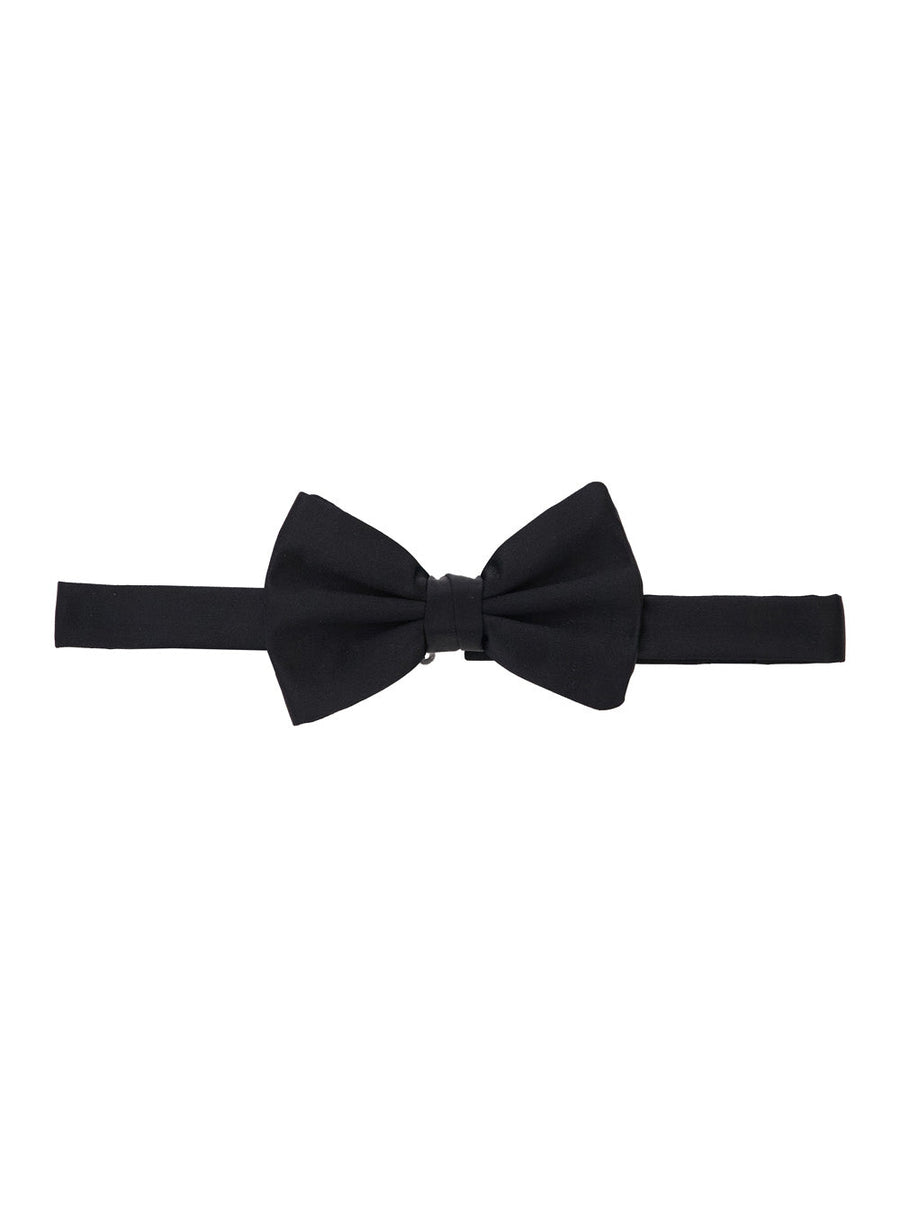 Emporio Armani Papillon Bow Tie — Black Silk Ties