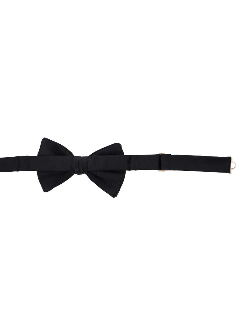 Emporio Armani Papillon Bow Tie — Black Silk Ties
