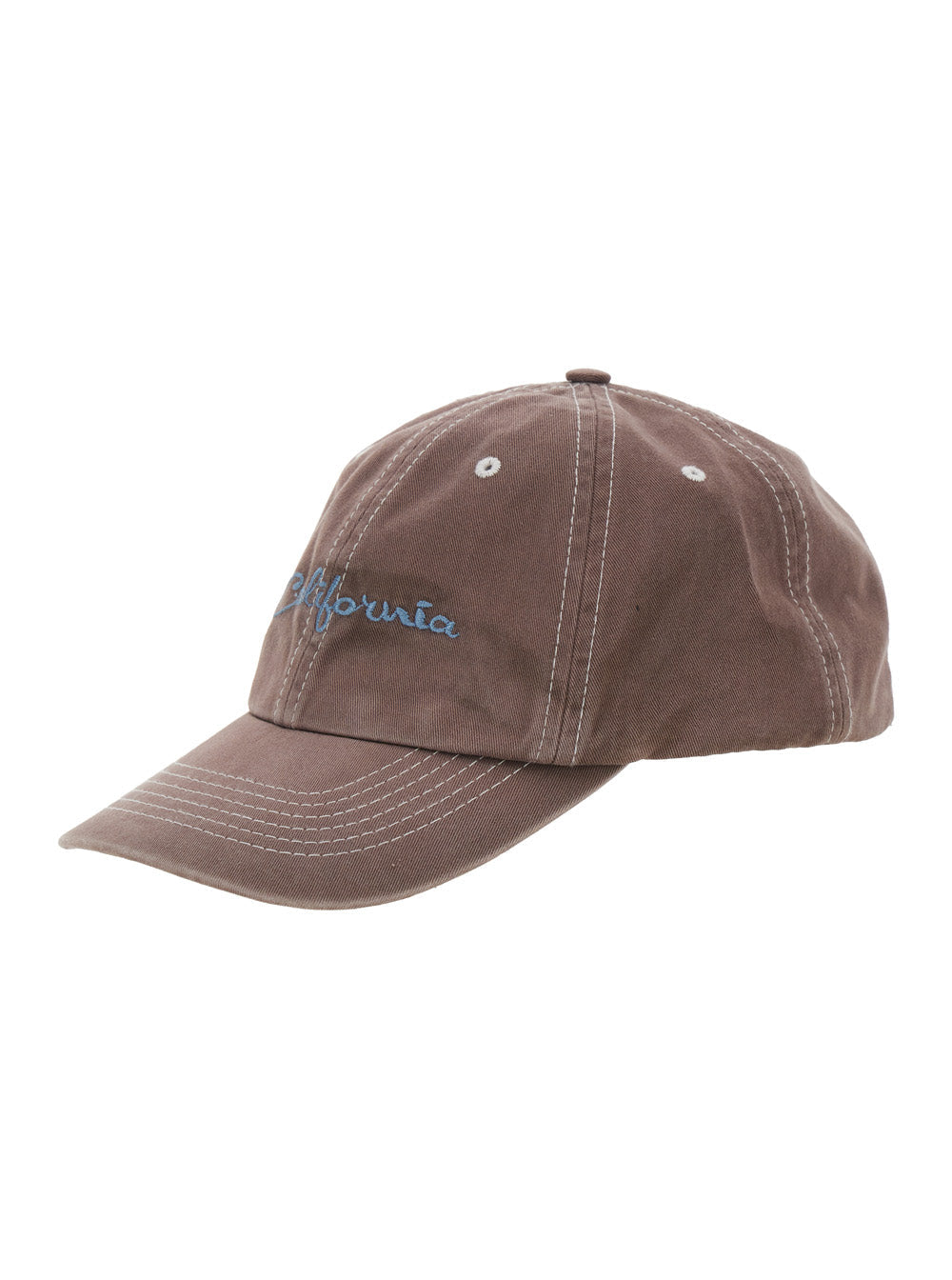 Erl Erl12k030 Baseball Cap — Brown Cotton Caps