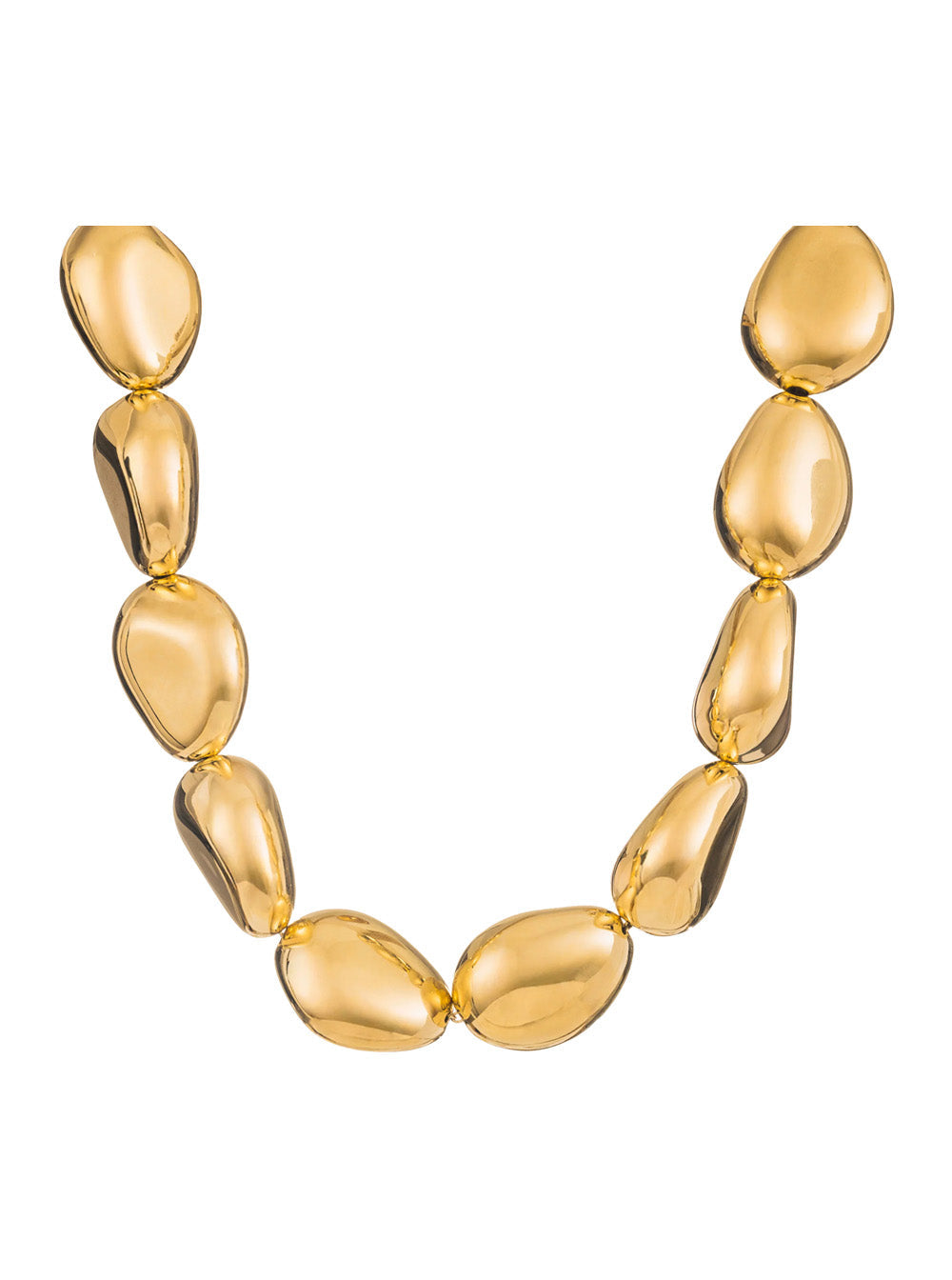 Federica Tosi Natural Stone Gold Necklace — Stones Necklaces