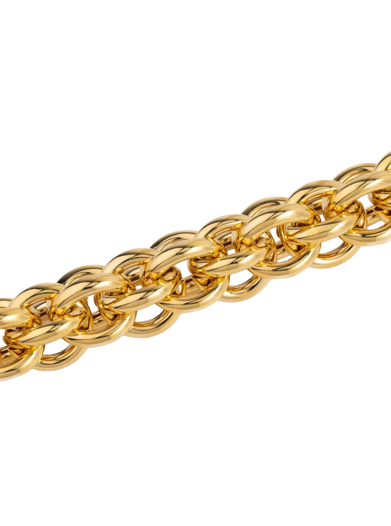 Federica Tosi Twisted Chain 18k Gold Necklace — Necklaces