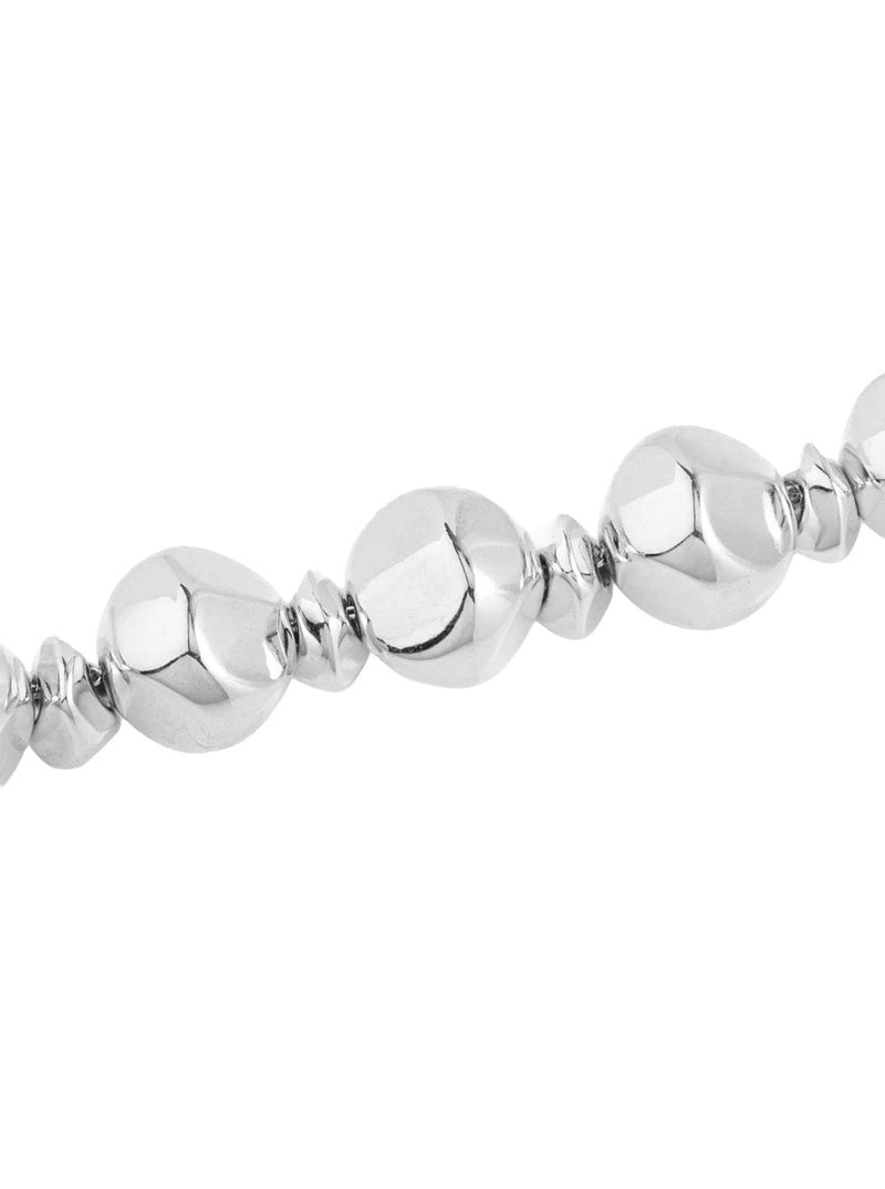 Federica Tosi Lace Mix Stone Necklace — Silver Necklaces