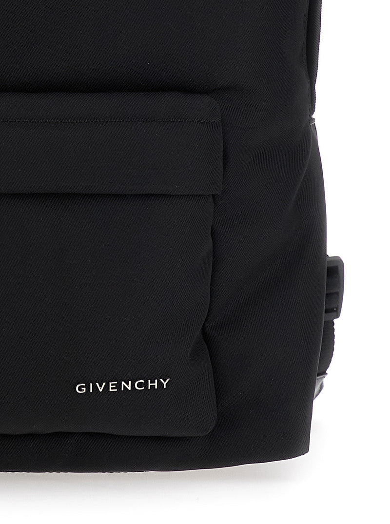 Givenchy Tech Fabric Backpack — Black Polyamide