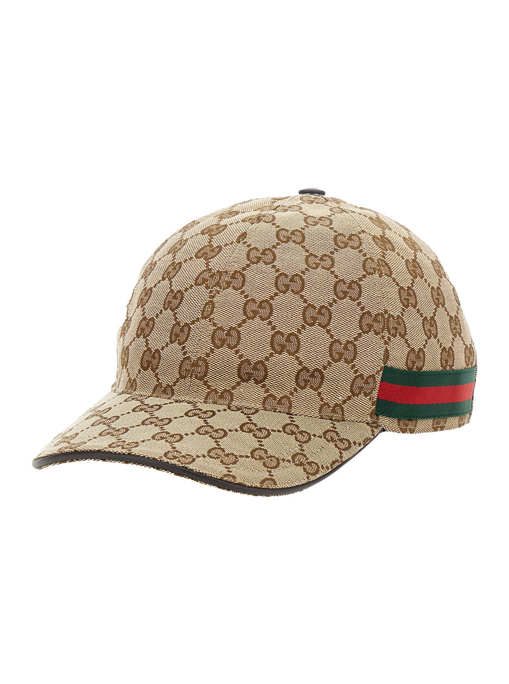 Gucci 200035 Gg Canvas Baseball Cap — Beige Polyester Caps
