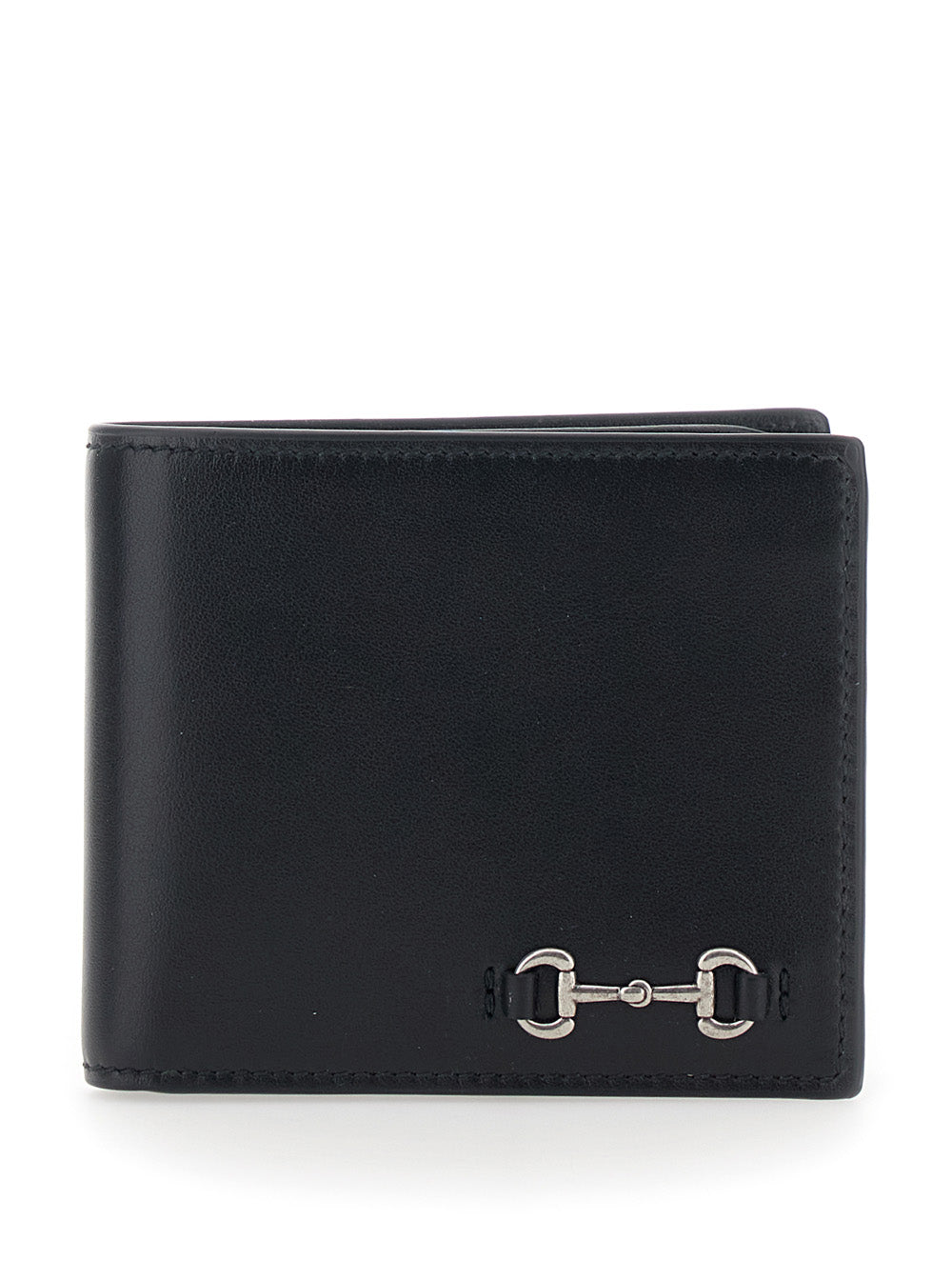 Gucci Horsebit Leather Wallet — Black Calf