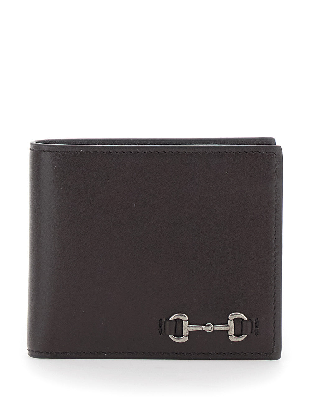 Gucci Horsebit Wallet — Brown Calf Leather