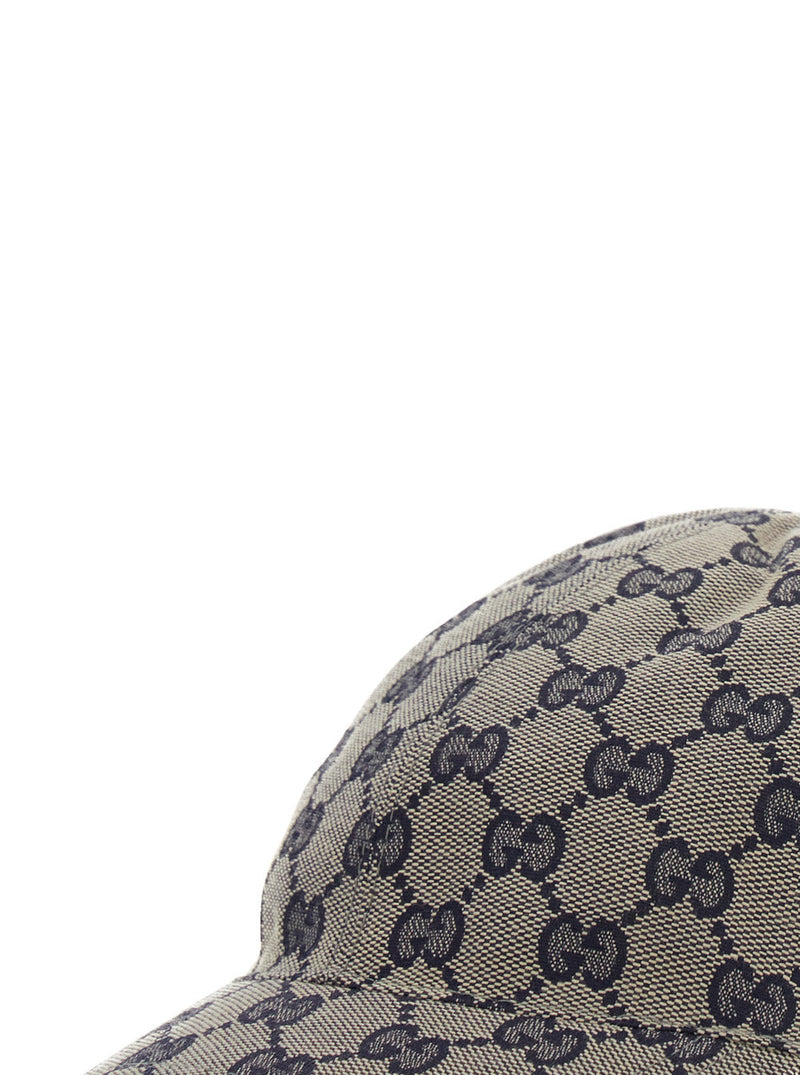 Gucci 4817743hc65 Gg Original Monogram Baseball Cap — Beige Polyester Caps
