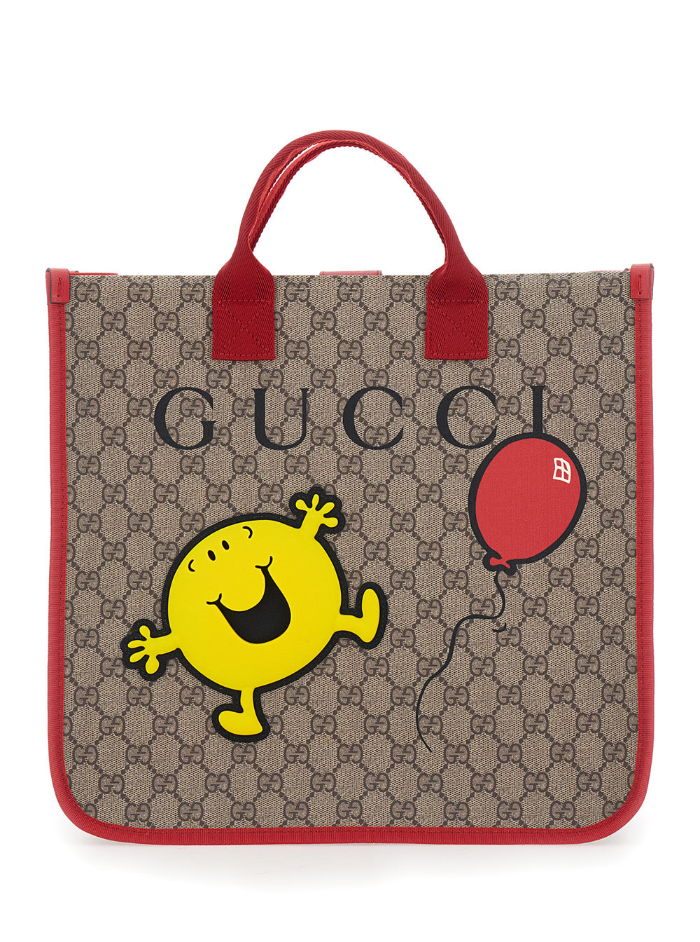 Gucci Gg Monogram Tote Bag — Beige Polyurethane
