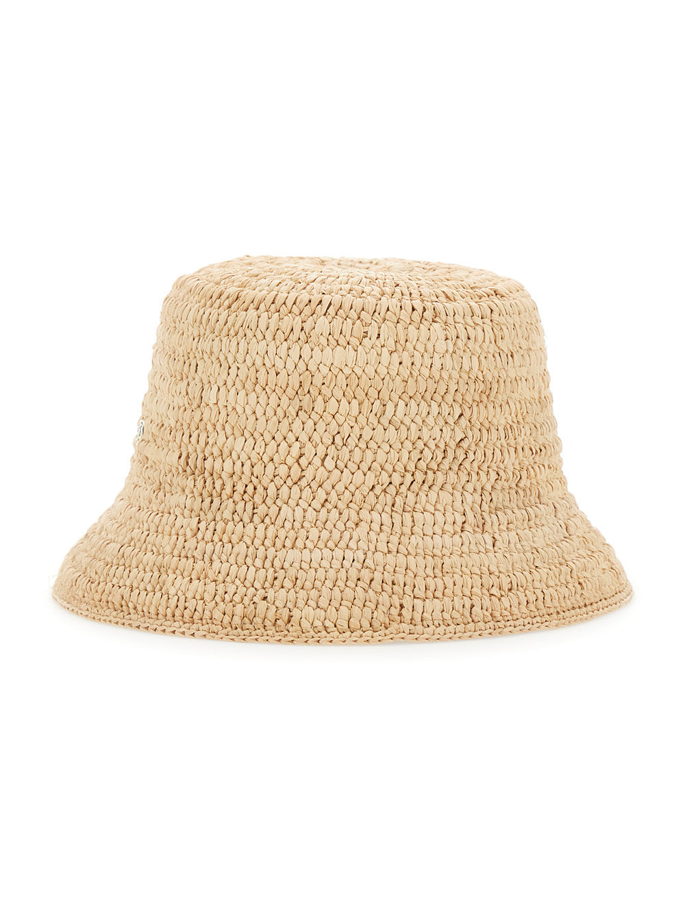 Helen Kaminski Hat52267 Raffia Crochet Bucket Hat — Beige