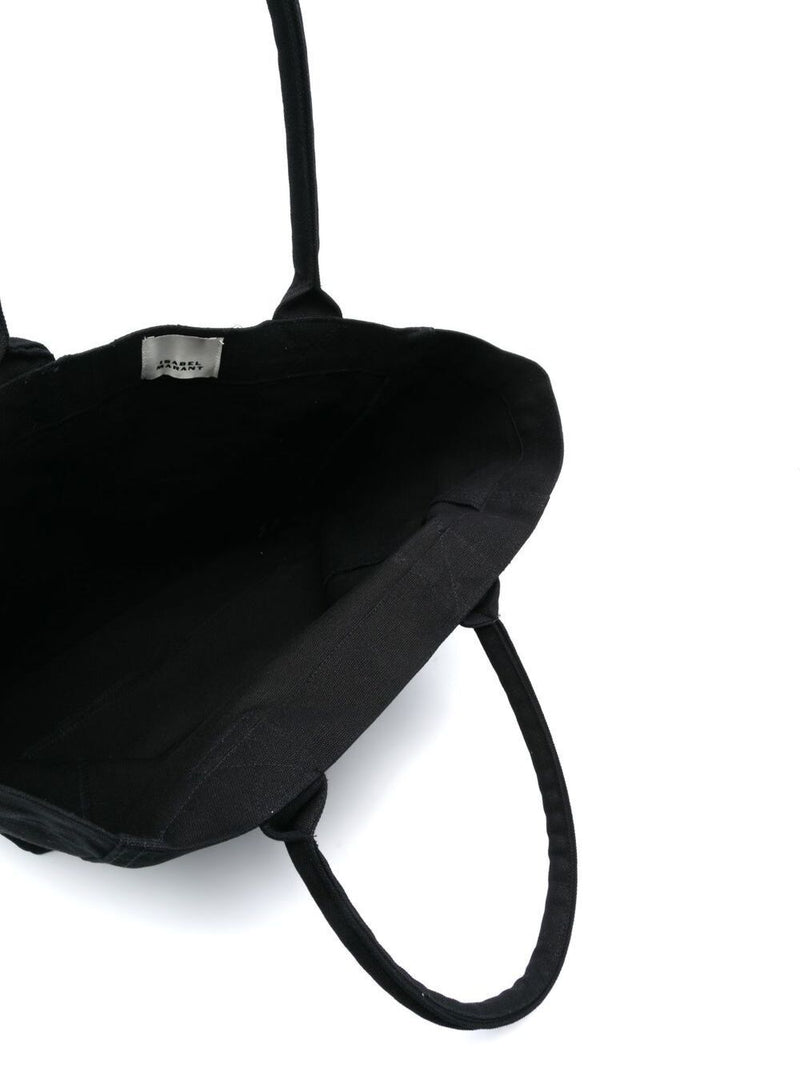 Isabel Marant Yenky Tote Bag — Black Cotton