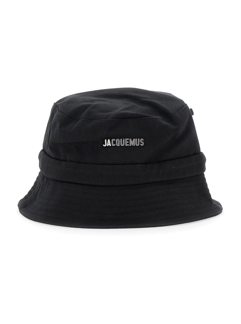 Jacquemus Acu00001ae0 Bucket Hat — Black Cotton