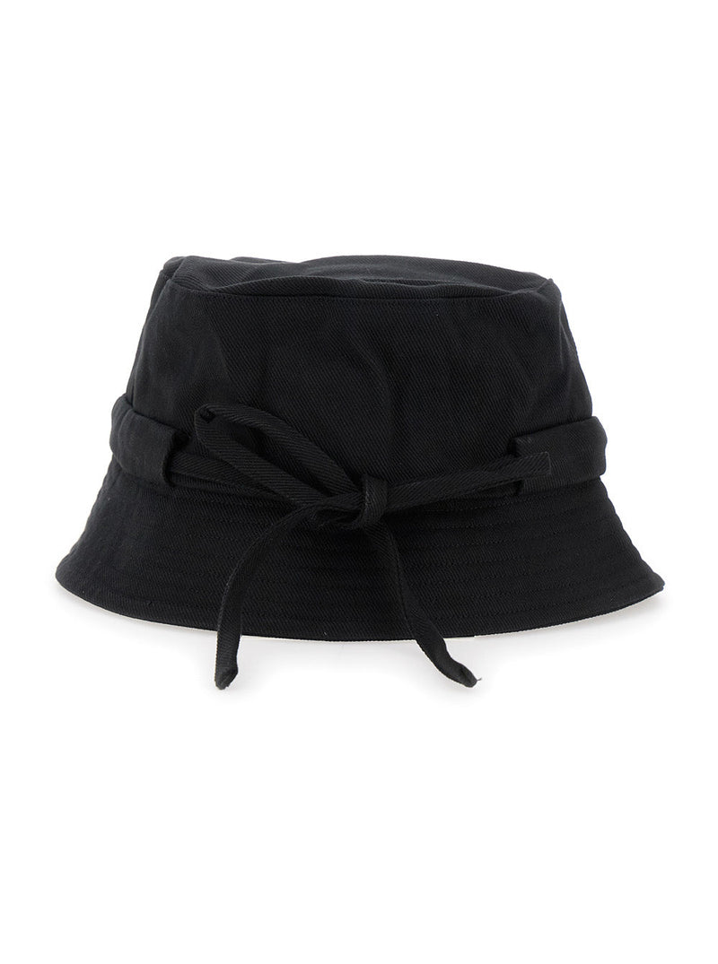 Jacquemus Acu00001ae0 Bucket Hat — Black Cotton