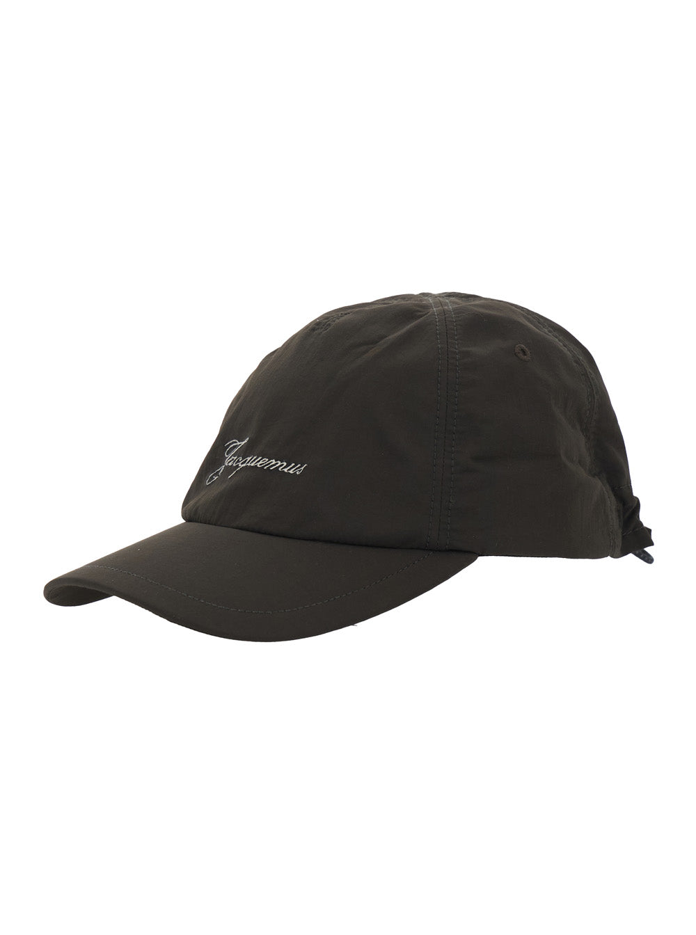 Jacquemus Acu00799aw0 Baseball Cap — Brown Polyamide Caps