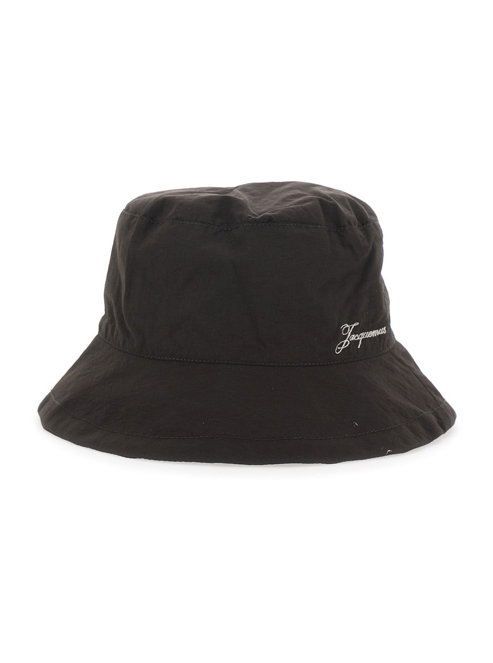 Jacquemus Acu00812aw0 Bucket Hat — Brown Polyamide
