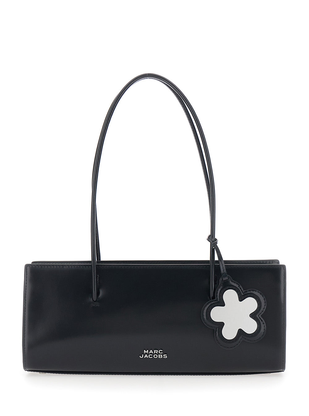 Marc Jacobs Leather Shoulder Bag — Black Cow