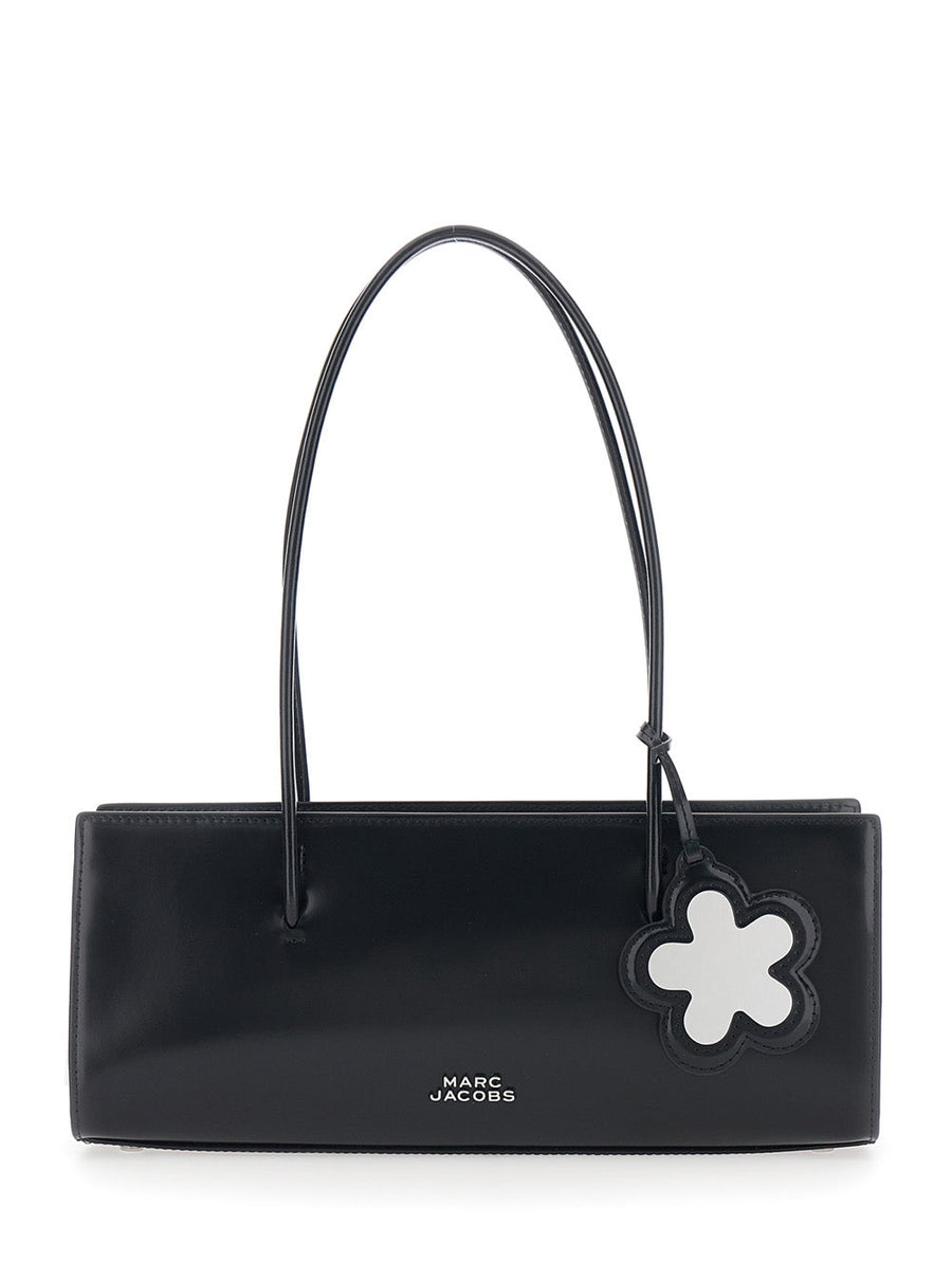 Marc Jacobs Leather Shoulder Bag — Black Cow