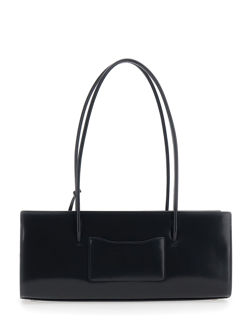 Marc Jacobs Leather Shoulder Bag — Black Cow