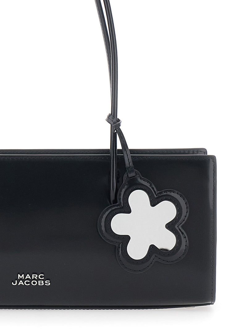 Marc Jacobs Leather Shoulder Bag — Black Cow