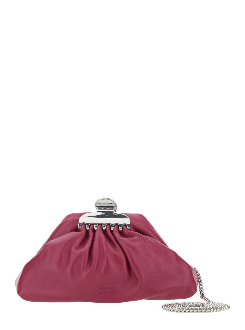 Marc Jacobs Clutch — Pink Lamb Leather