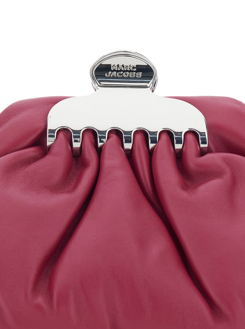 Marc Jacobs Clutch — Pink Lamb Leather