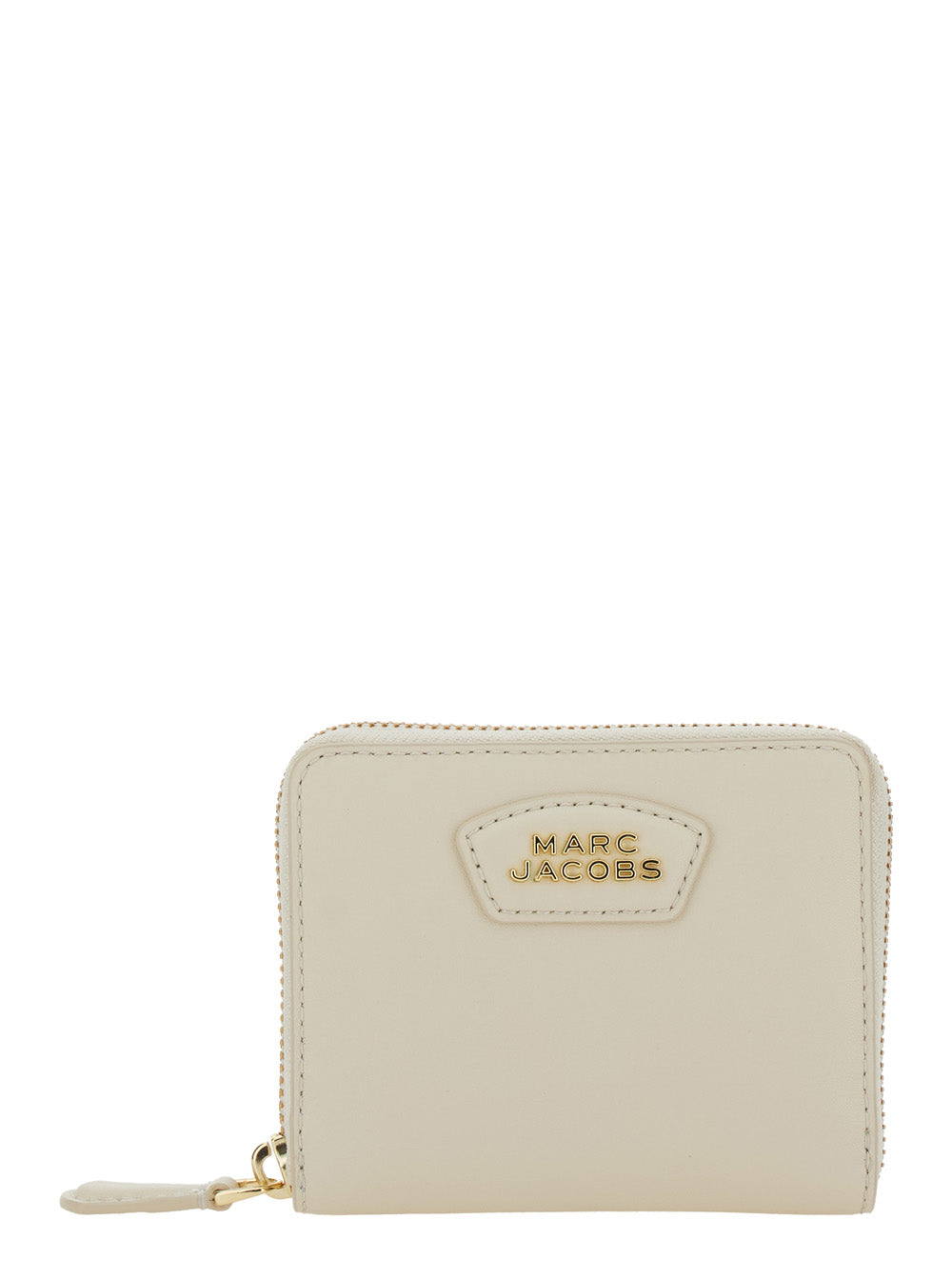 Marc Jacobs Wallet — White Split Cow Leather