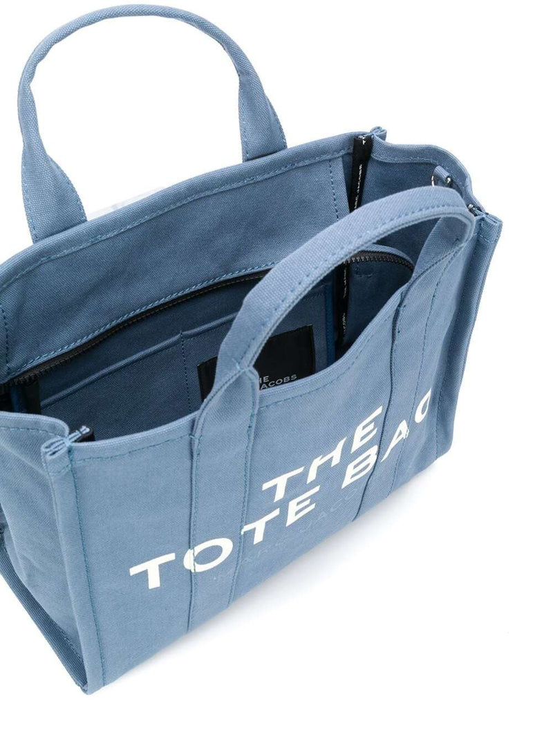 Marc Jacobs Tote Bag — Blue Cotton