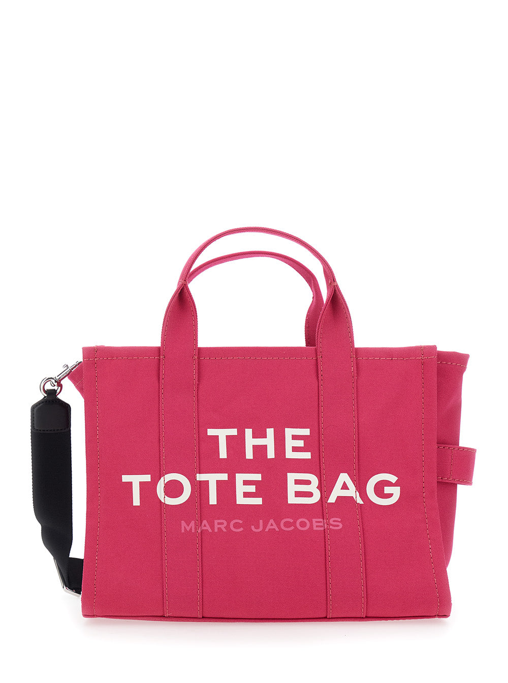 Marc Jacobs Cotton Logo Tote Bag — Pink