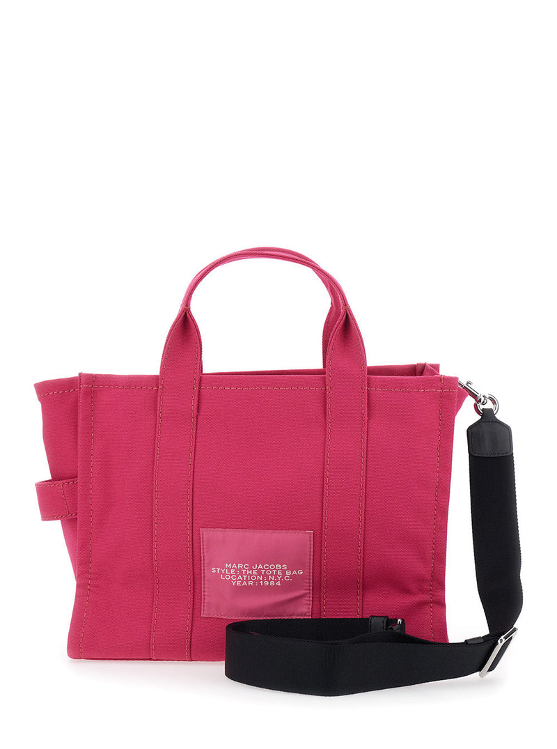Marc Jacobs Cotton Logo Tote Bag — Pink