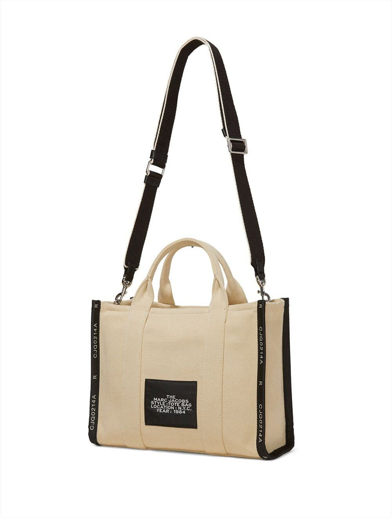 Marc Jacobs Tote Bag — Beige Cotton