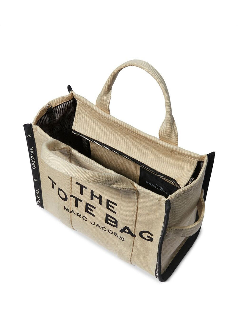 Marc Jacobs Tote Bag — Beige Cotton