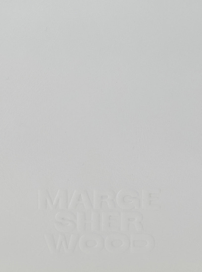Margesherwood Shoulder Bag — White Cow Leather