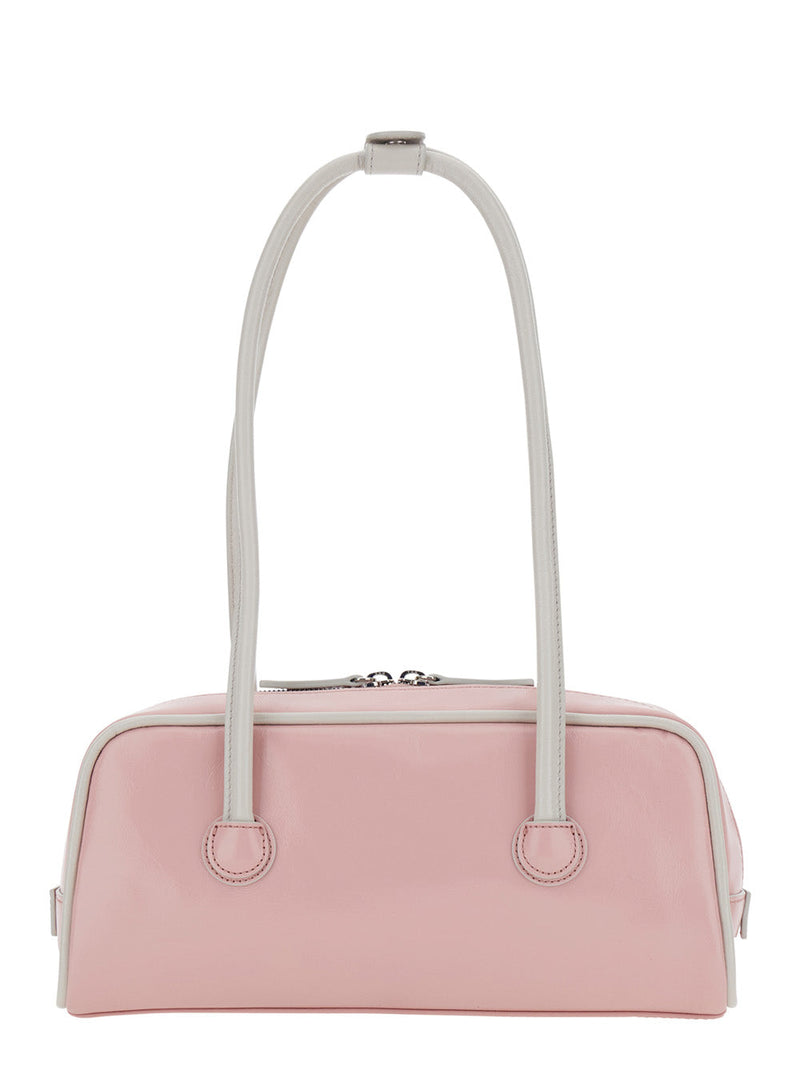 Margesherwood Shoulder Bag — Pink Cow Leather