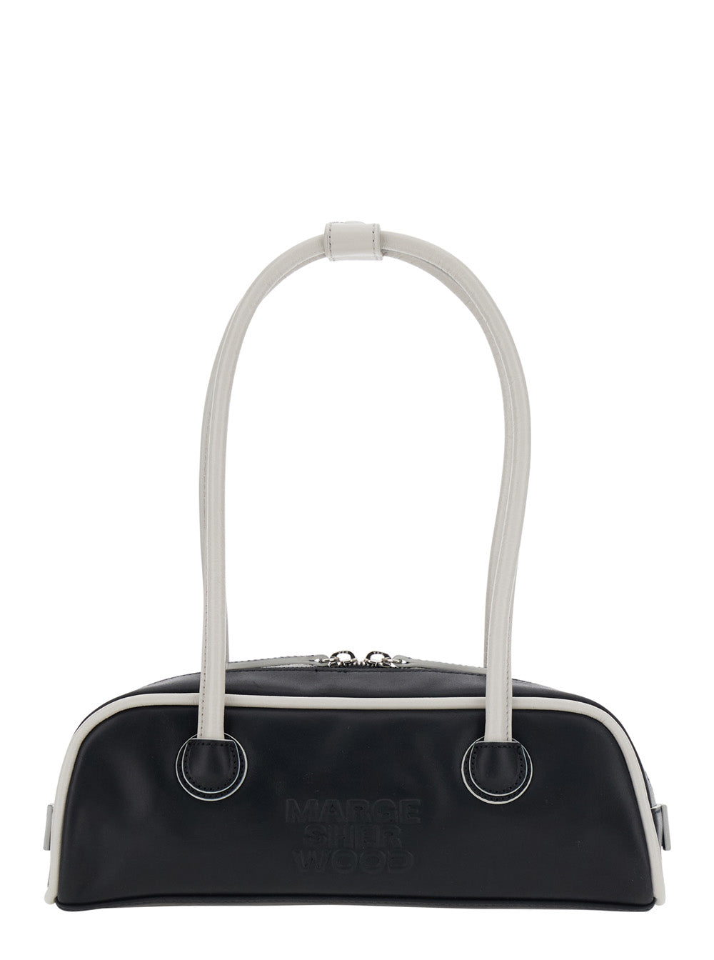 Margesherwood Shoulder Bag — Black Cow Leather