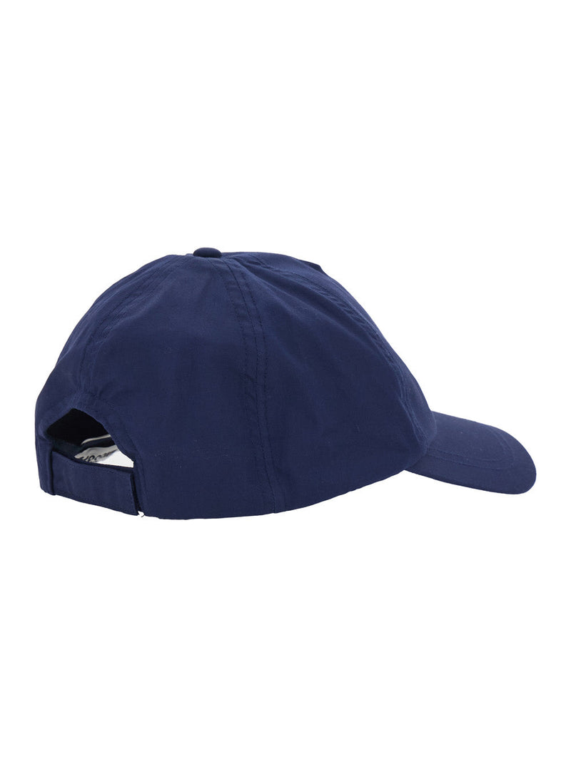 Moschino Hvx01nloa00 Logo-Embroidered Cotton Baseball Cap — Navy Caps