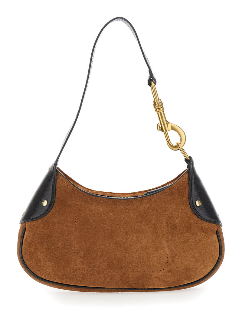 Mulberry Hackney Shoulder Bag — Brown Calf Leather